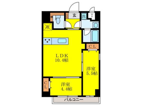 Presence　高砂の物件間取画像